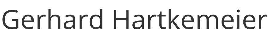 Gerhard Hartkemeier - Senior software specialist and expert solutions architect